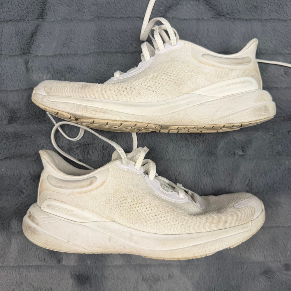 Lululemon Chargefeel Workout Low 2 Shoes White Vapor LW9EQOS 8.5